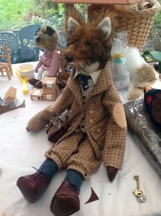 A recent Posh Ted by Sally Jane Miniatures