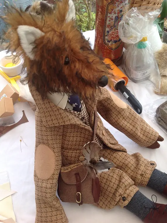 A recent Posh Ted by Sally Jane Miniatures