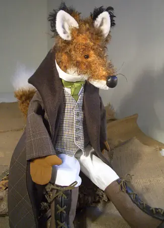 Fox in a badger coat